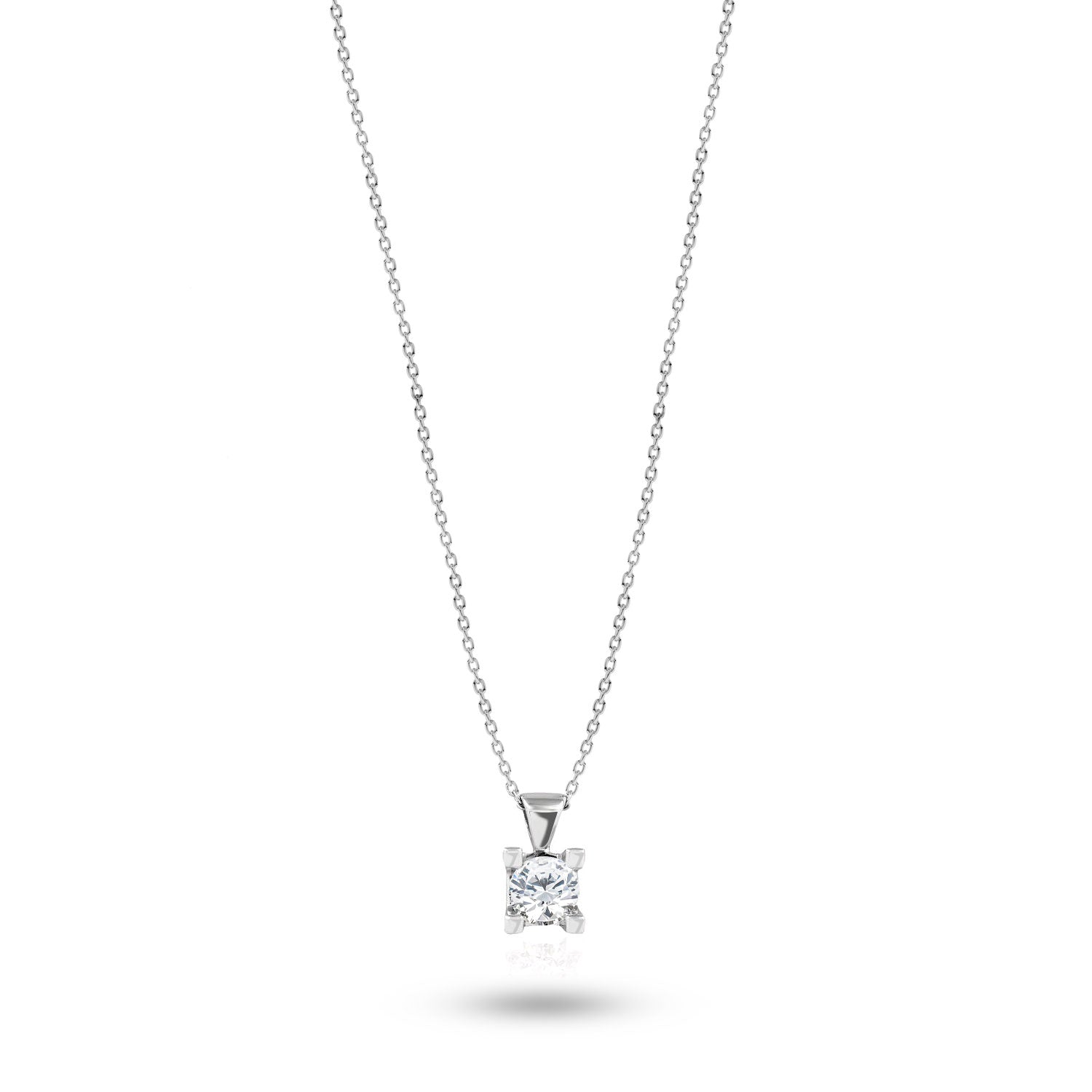 0.47 Karat Pırlanta Tektaş Kolye KL0000047