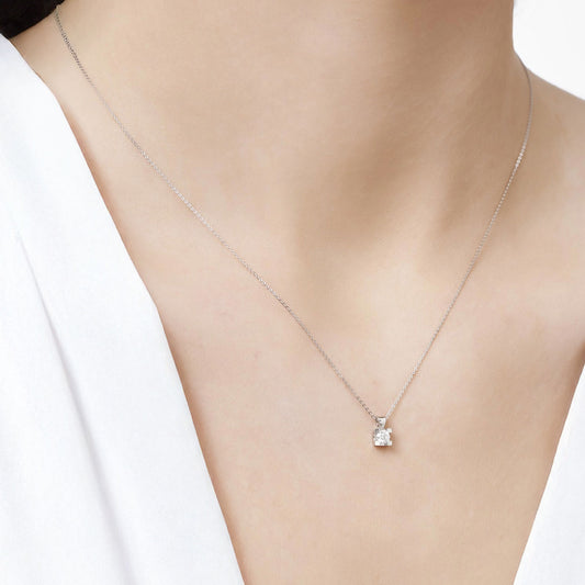 0.18 Karat Pırlanta Tektaş Kolye KL0000308